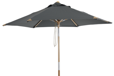 Trieste parasol Couleur naturelle/gris
