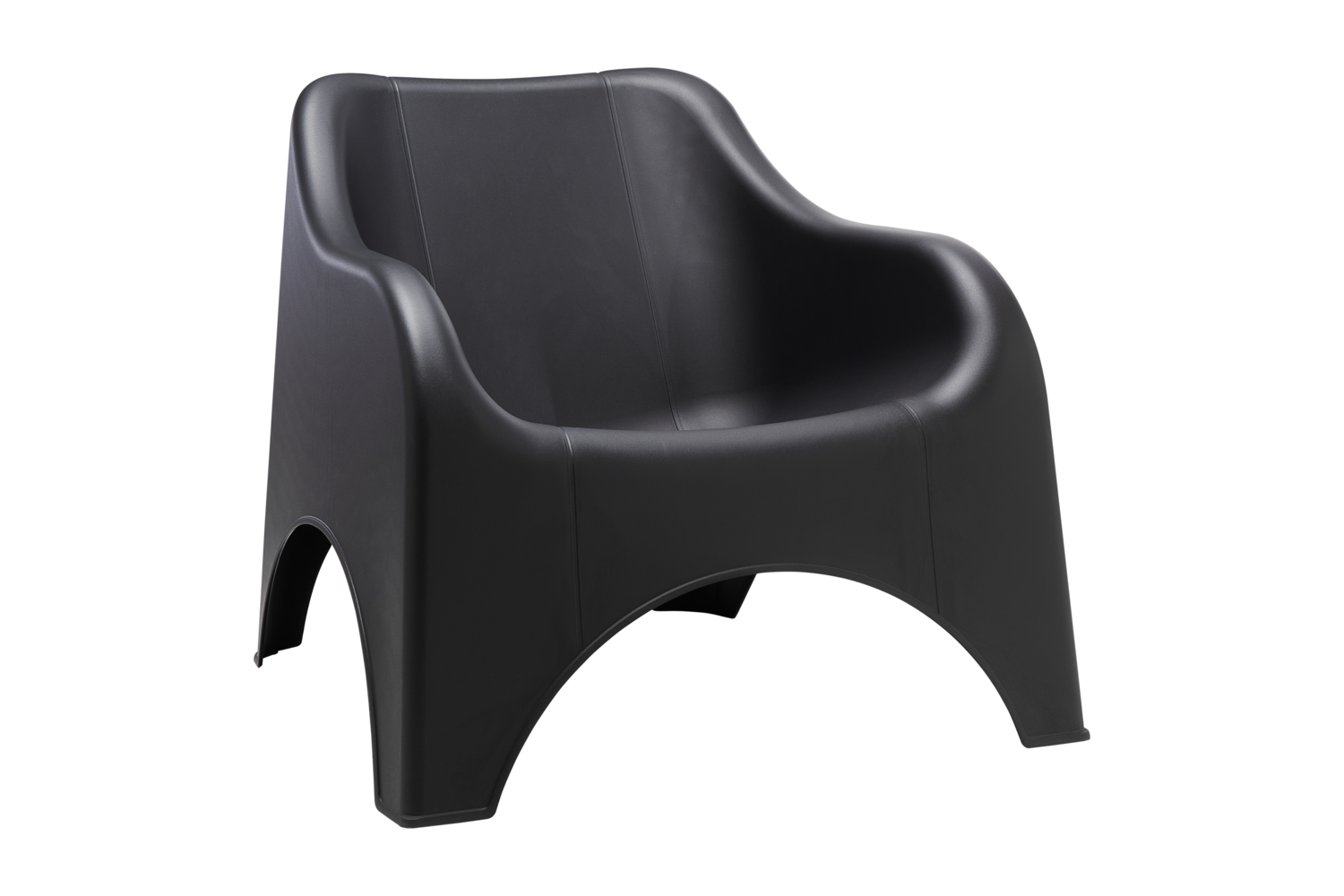 Kumo fauteuil lounge Noir