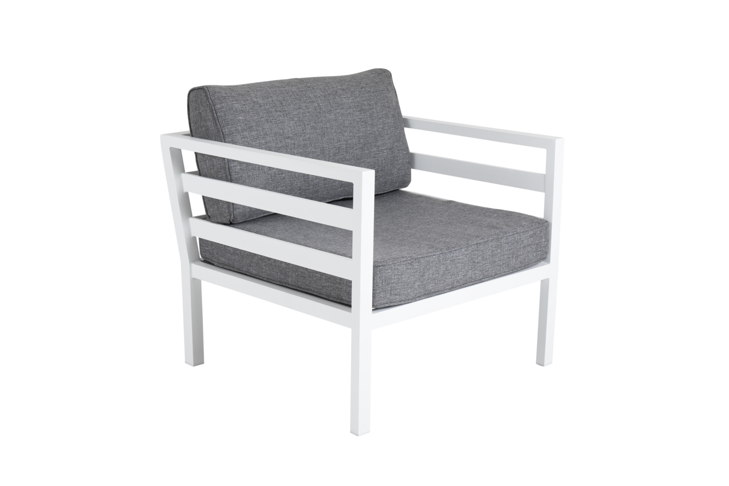 Weldon fauteuil Blanc/Gris