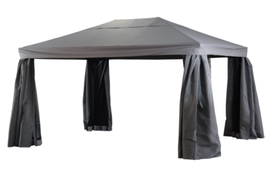 Biella Pavillon de jardin Anthracite/gris
