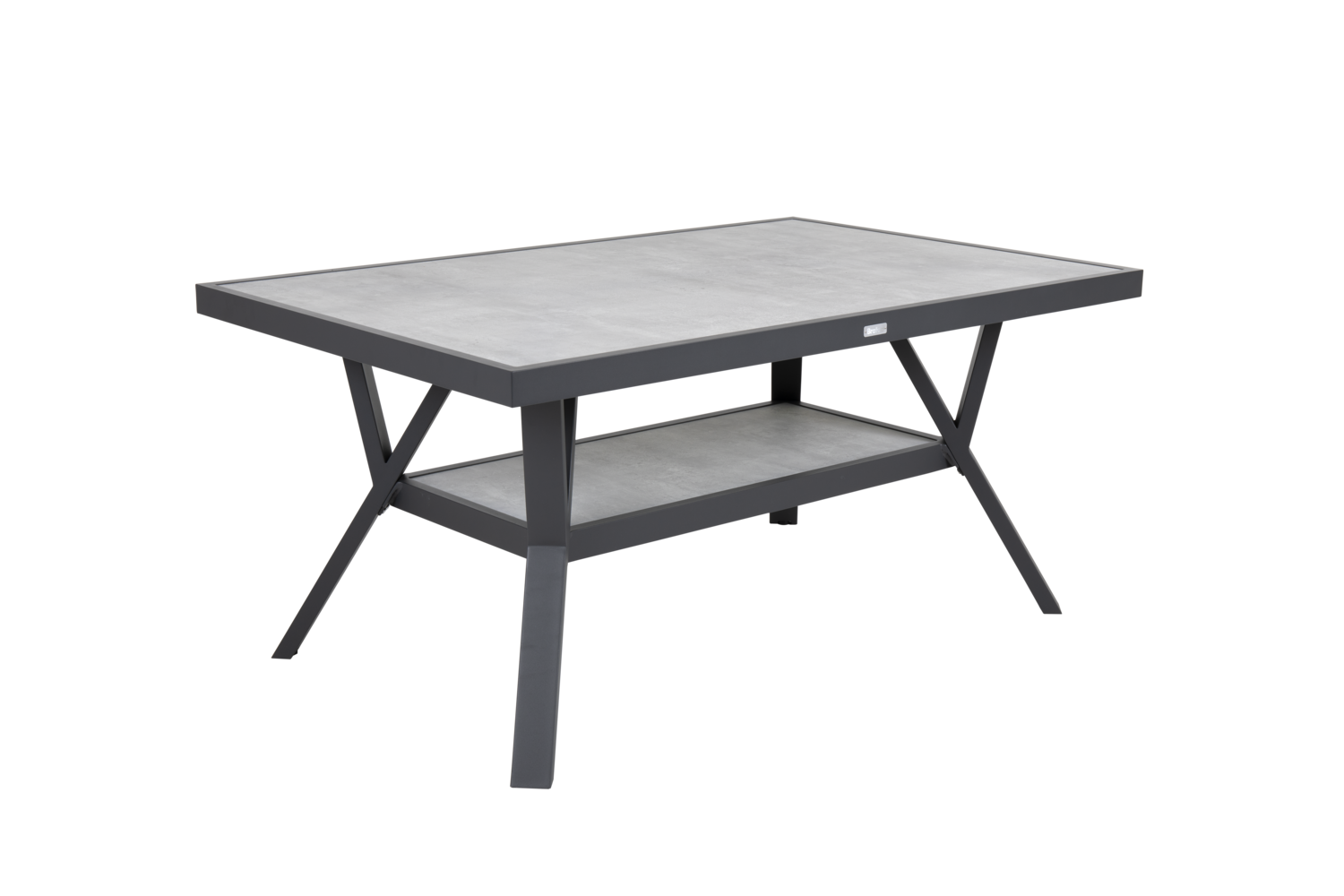 Samvaro High table salon Anthracite/Gris