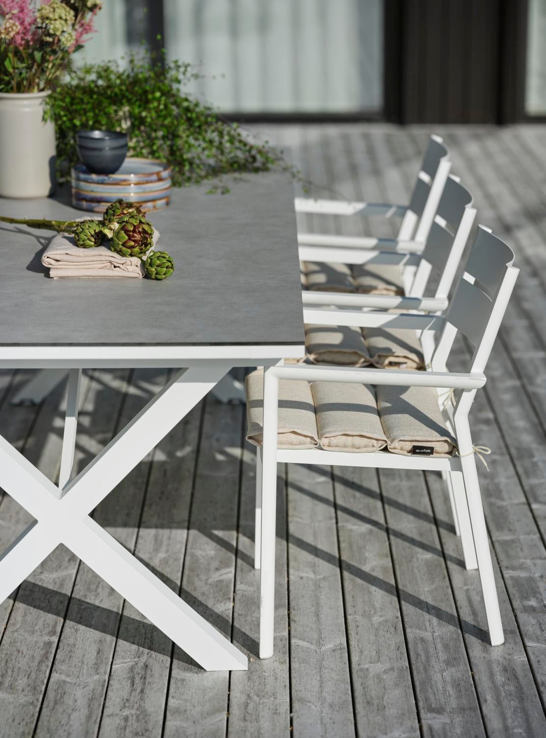 Delia fauteuil Blanc