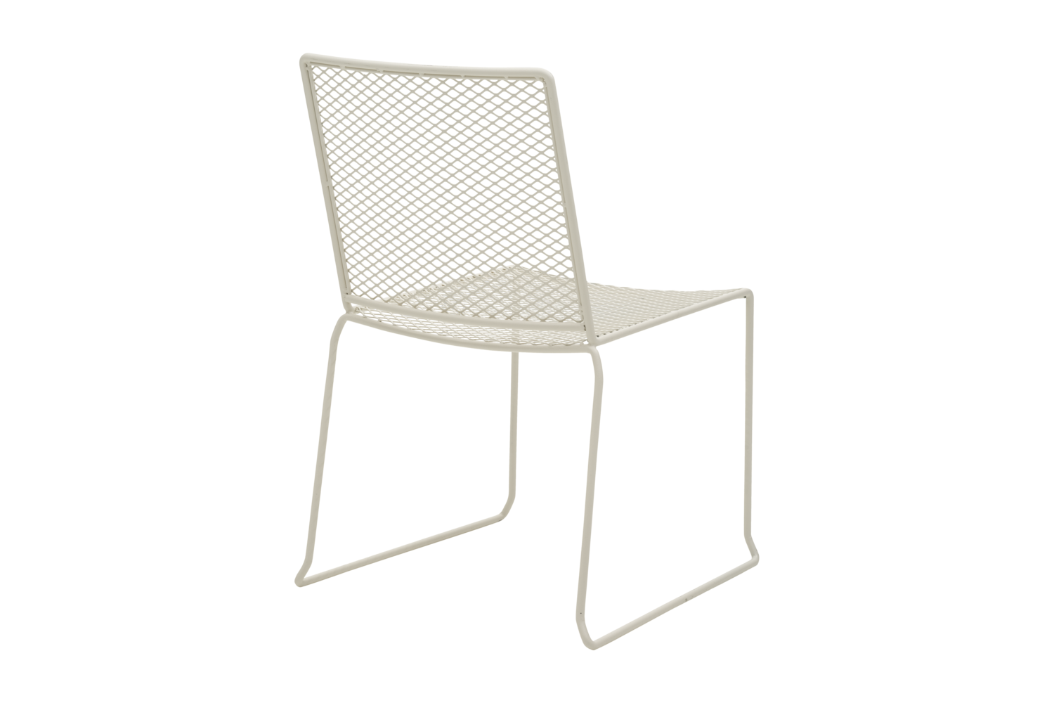 Haru chaise de table Pearl white