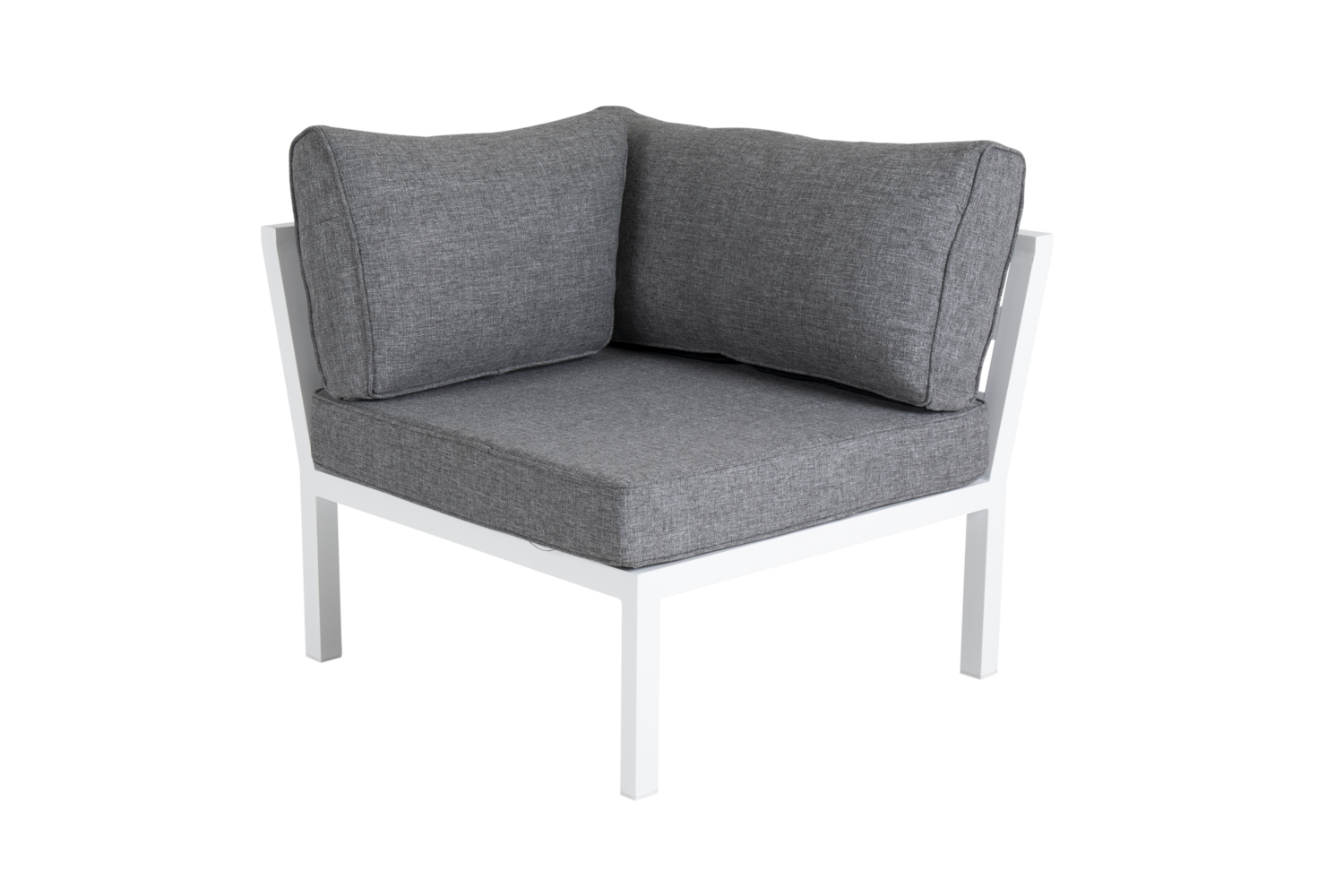 Weldon salon de jardin Blanc/Gris