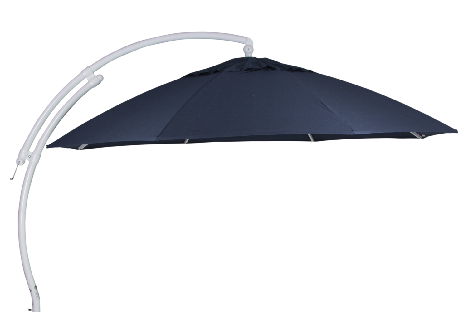 Easy Sun parasol sans pied Blanc/bleu