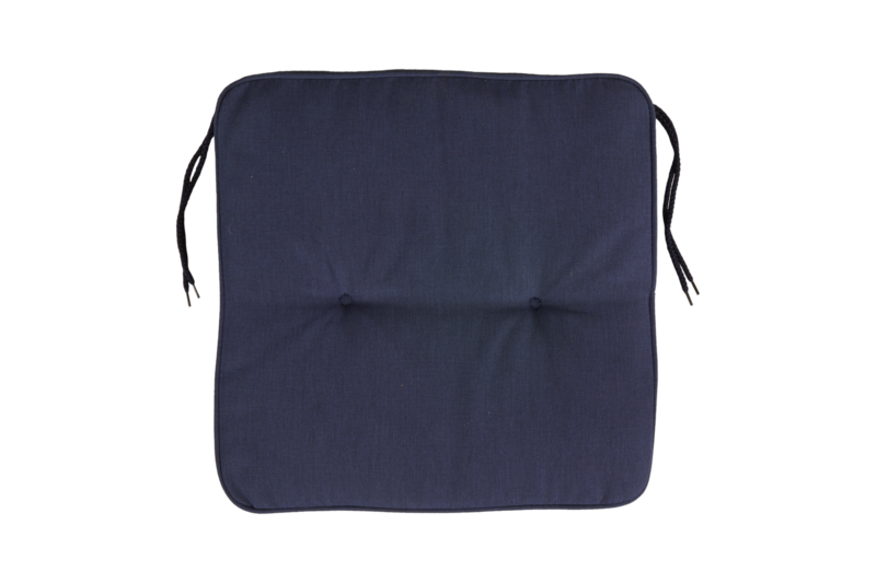 Iduna coussin de chaise Bleu