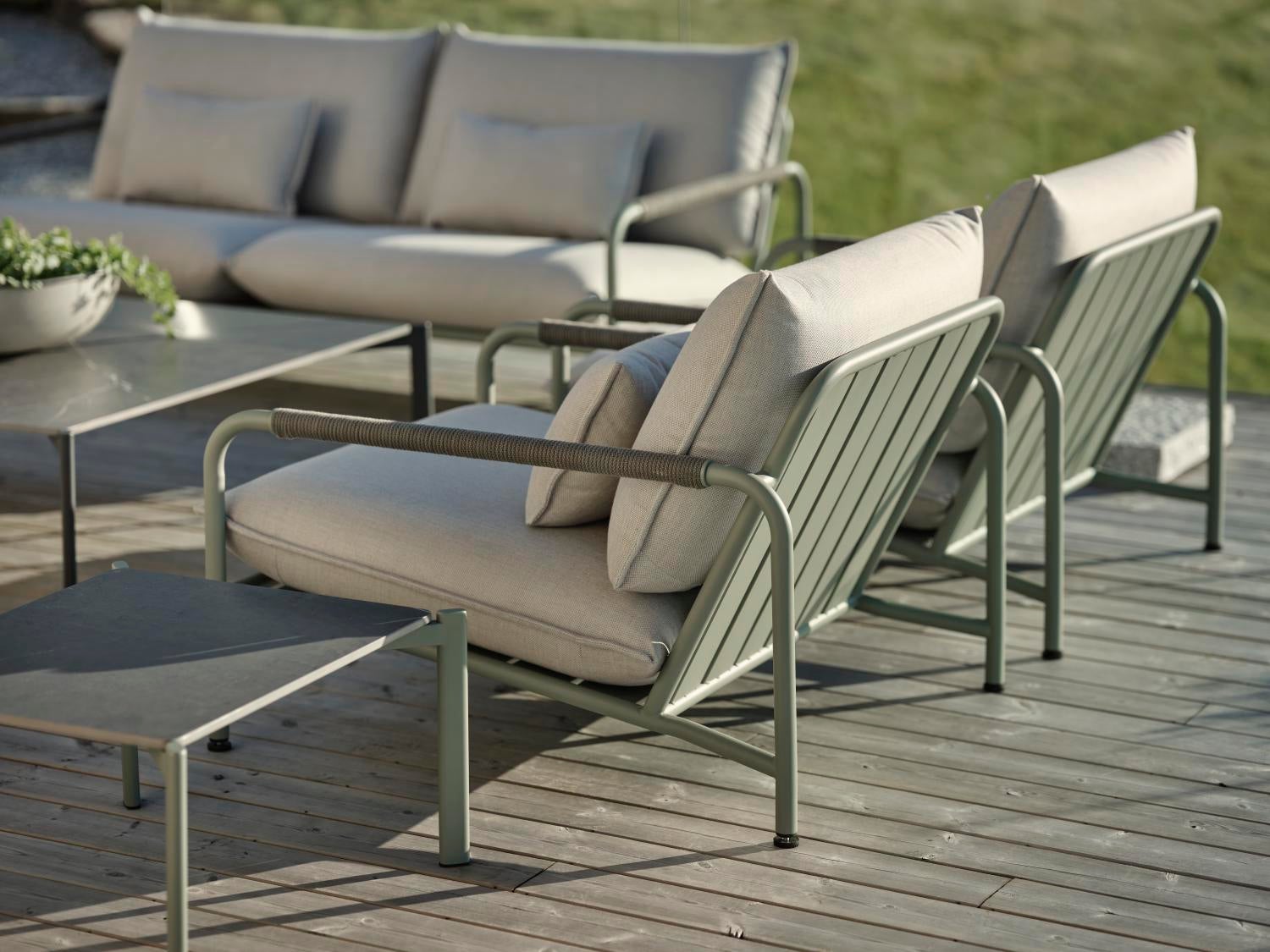 Lerberget Canapé 2,5 places Dusty Green/ash