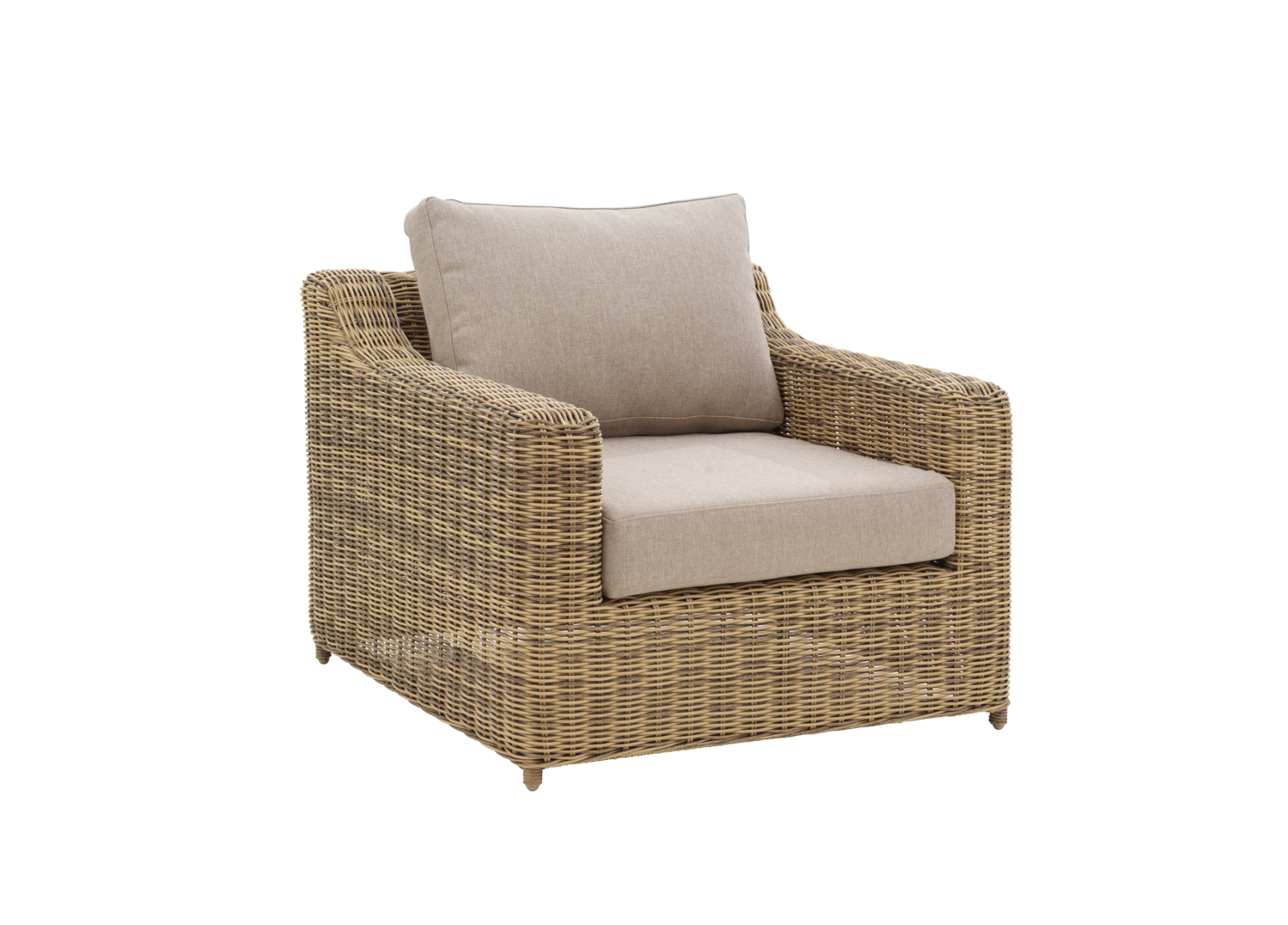 Glendon fauteuil Rustic/Beige