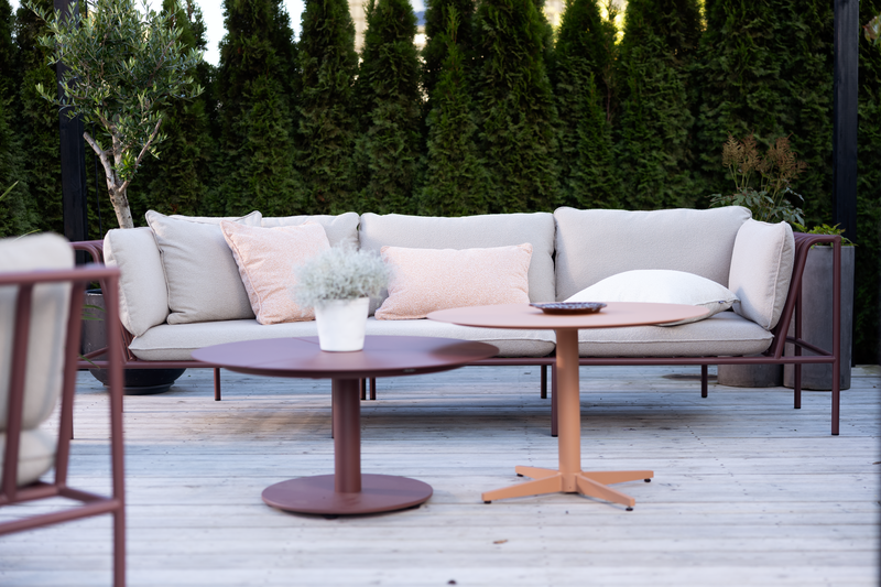 Mill table salon Peach