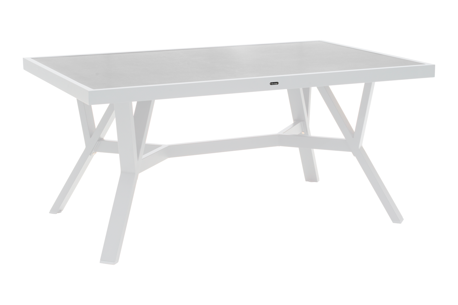 Samvaro High table salon Blanc/Gris