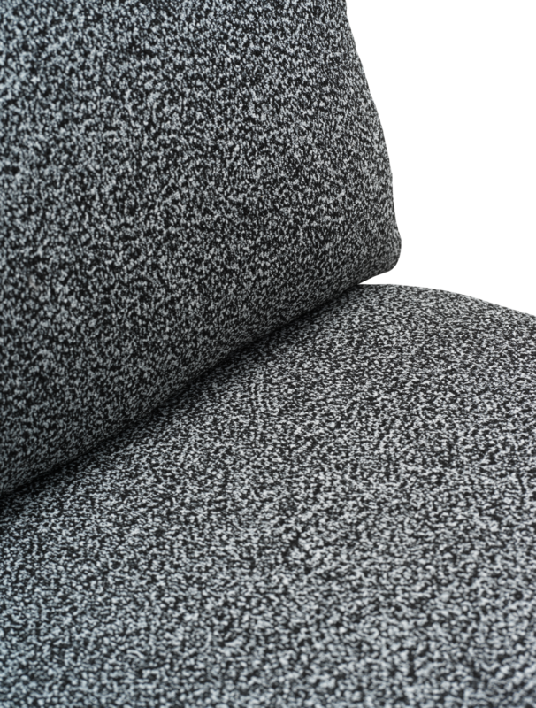 Blixt fauteuil lounge Noir/Teddy Ant