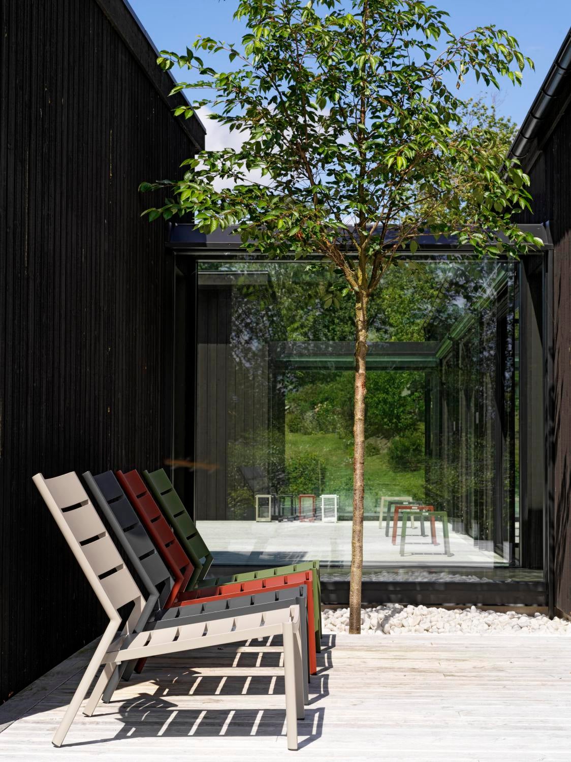 Delia fauteuil lounge Anthracite