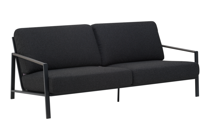 Lyra 1_Soffa_2,5-sits Noir/Teddy Black