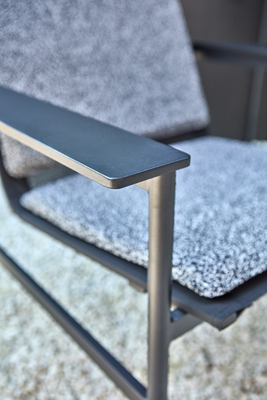 Soro fauteuil lounge Noir/Teddy Ant