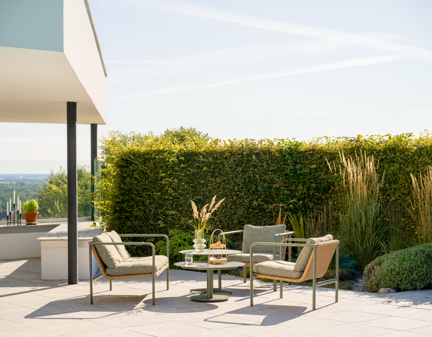 Peace table salon Nordic Green