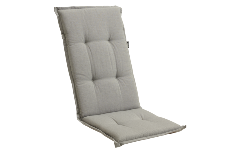 Naxos coussin fauteuil dossier réglable Gris clair