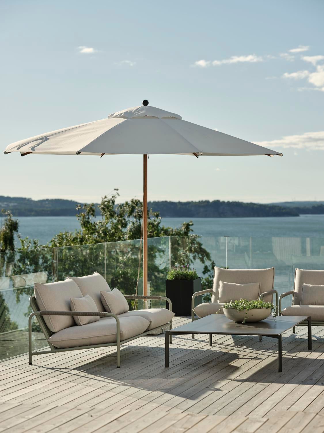 Lerberget Canapé 2,5 places Dusty Green/ash