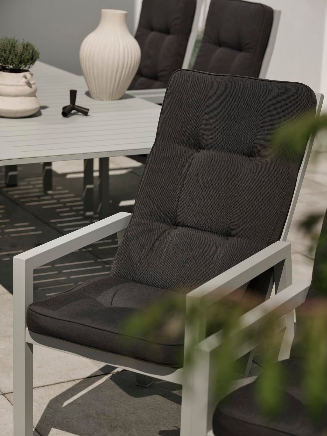 Newfort fauteuil avec dossier réglable Light Grey/Off-White