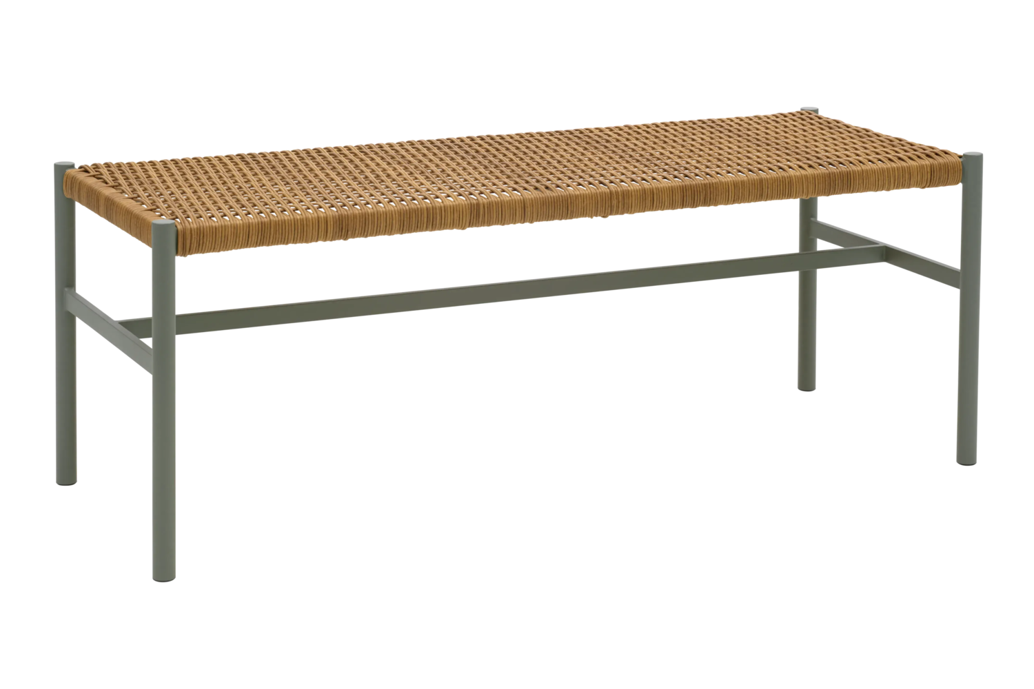 DK banc Dusty Green/Natur