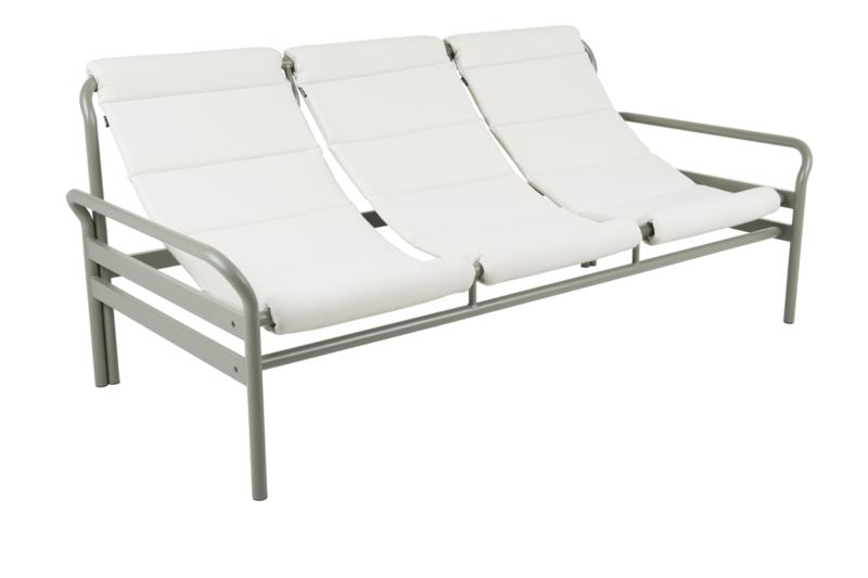Sling Canapé 3 places Nordic Green/Vanilla White