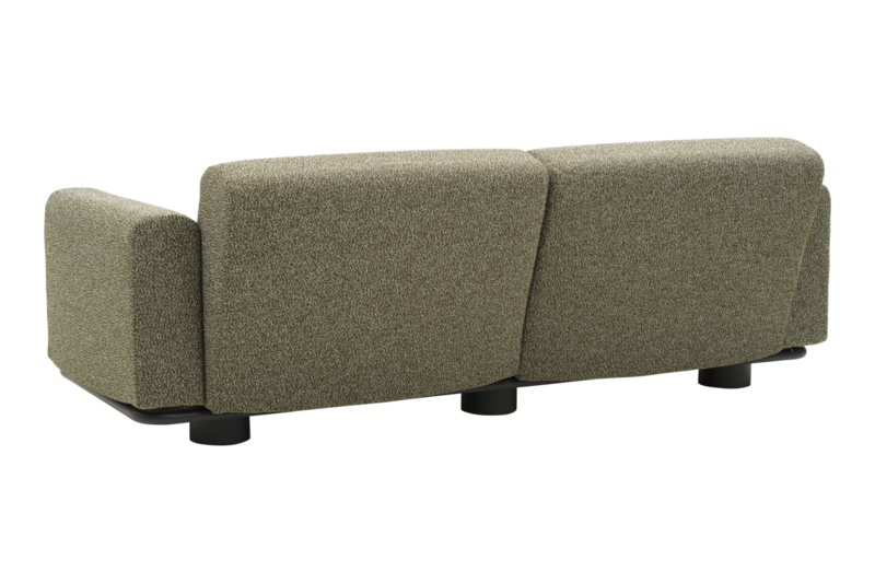 Bolster 1_Soffa_2,5-sits Anthracite/Teddy Verde