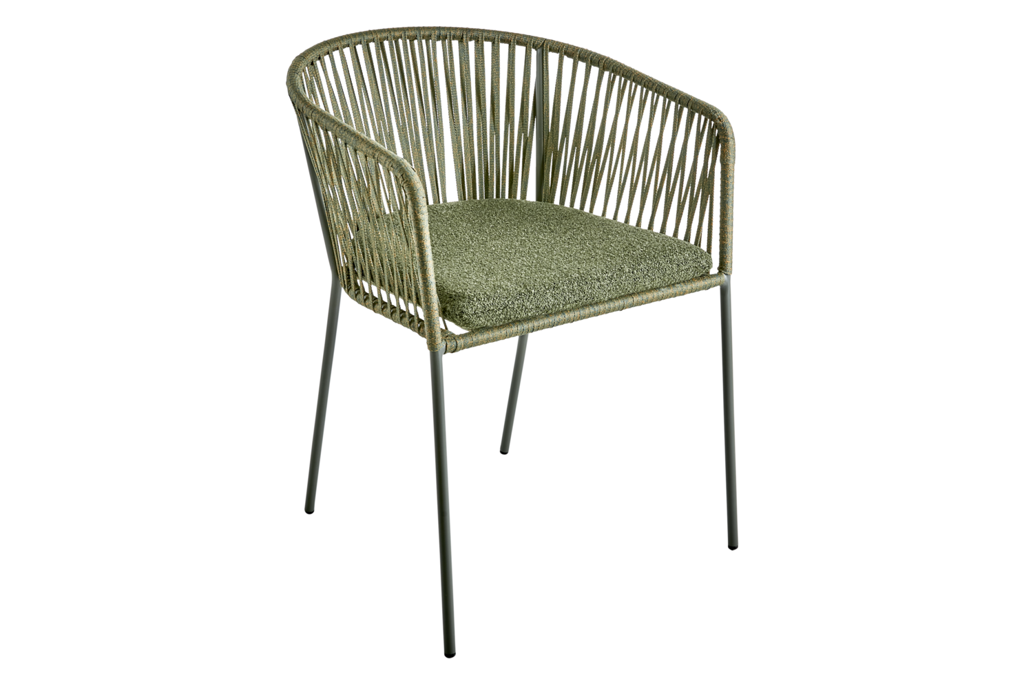 Piatto fauteuil Nordic Green / Raw Avocado
