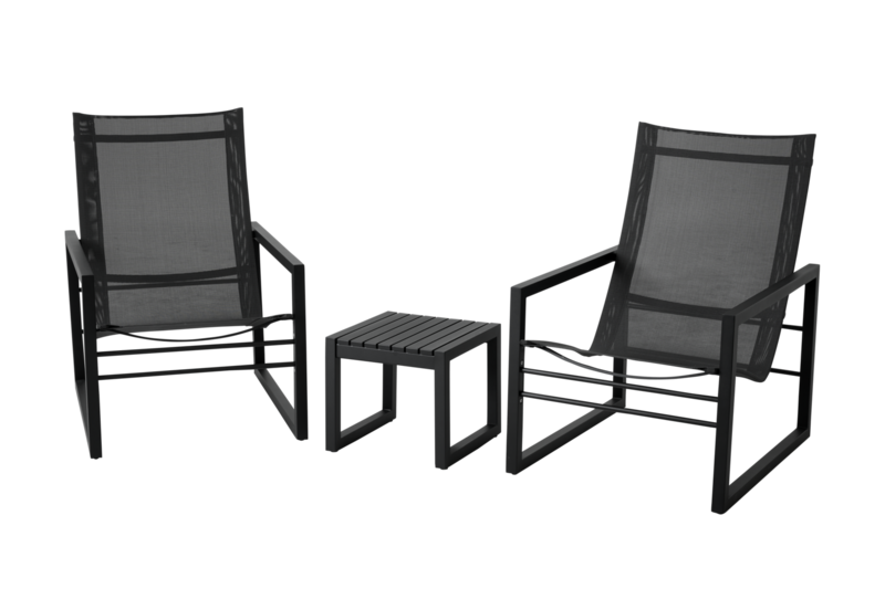 Vevi table d’appoint Noir