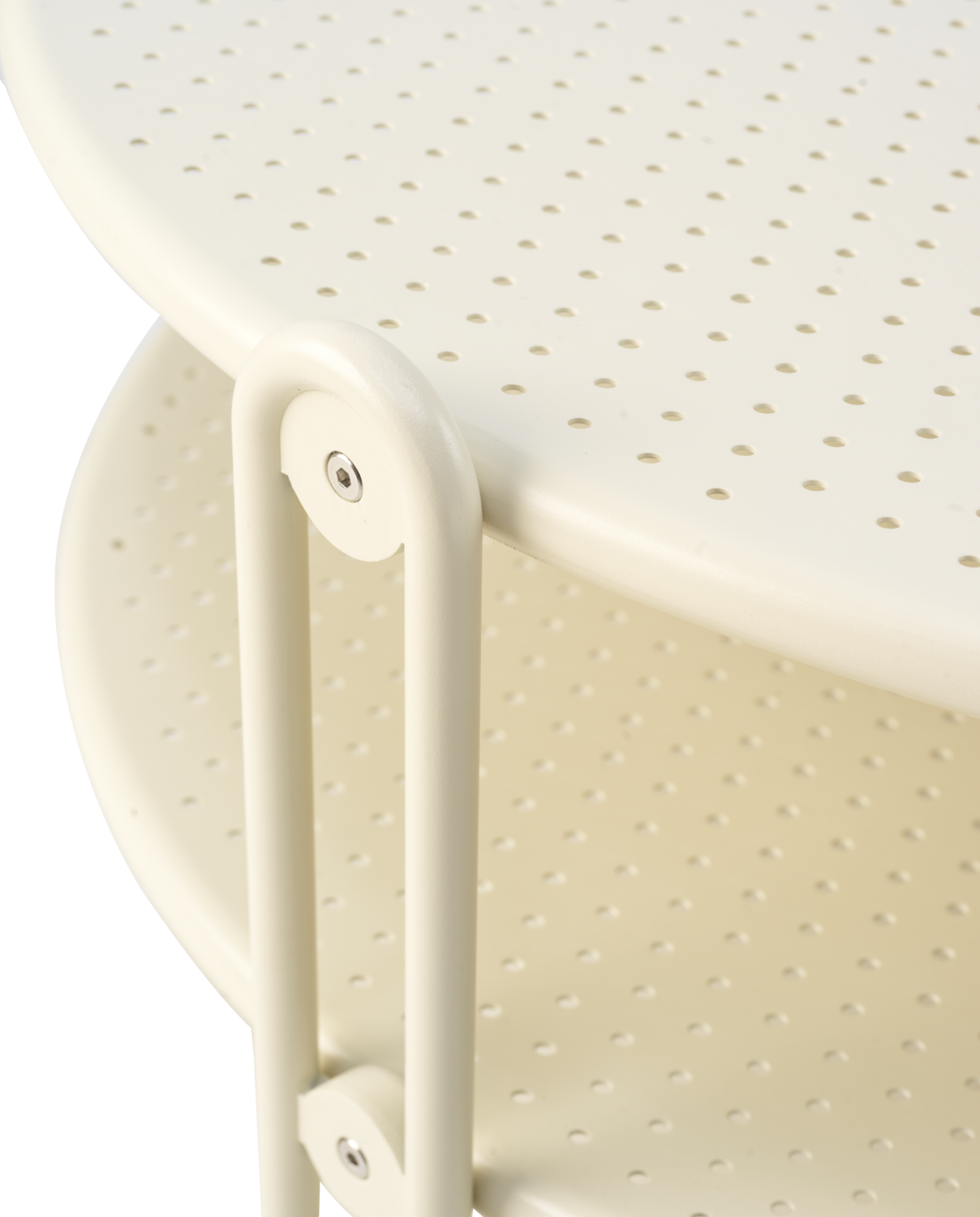 Blixt table salon Pearl white