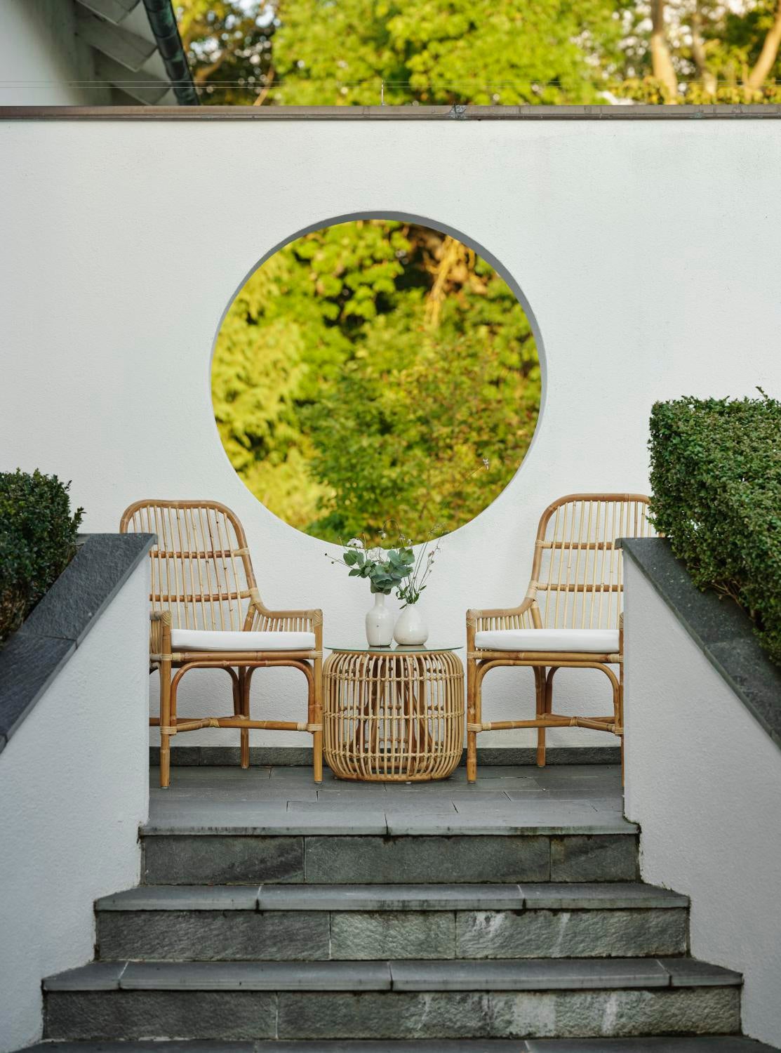 Vallda table d’appoint Couleur naturelle