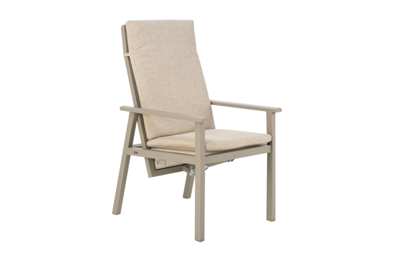 Samvaro fauteuil avec dossier réglable Khaki/Sand