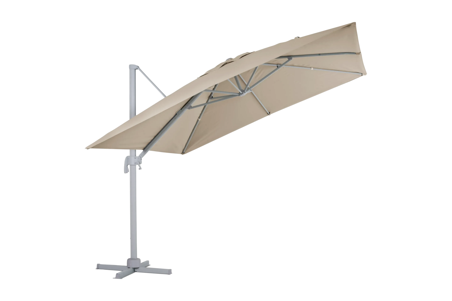 Linz parasol sans pied Khaki/Light Grey