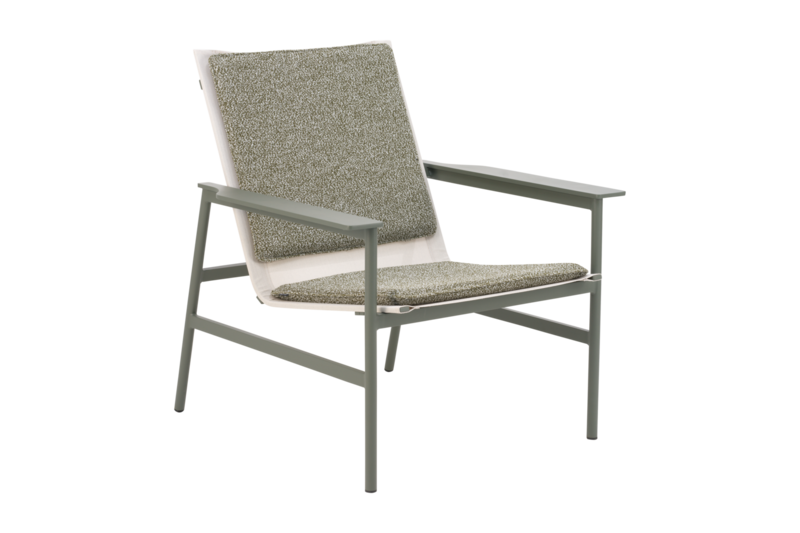 Soro fauteuil lounge Nordic Green/Teddy Verde