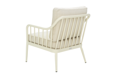 Coleville fauteuil Pearl White/Dot Beige