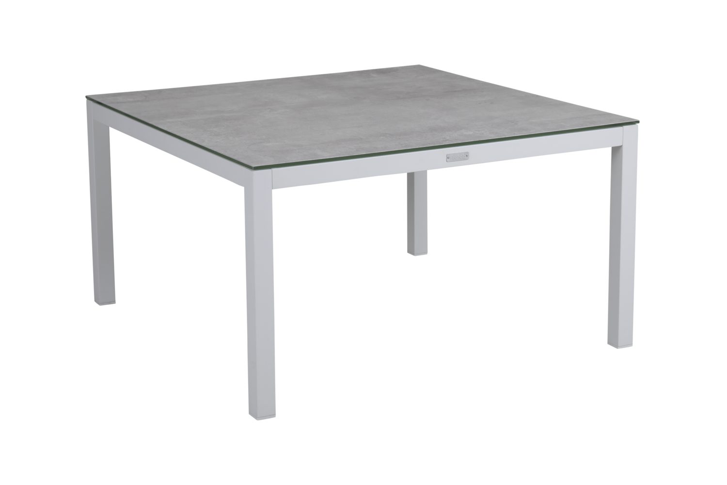 Belfort table salon Blanc/Gris