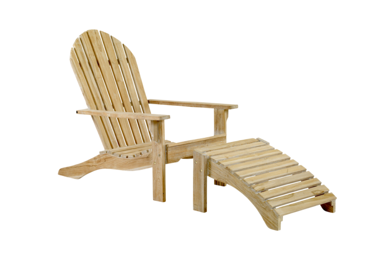 Opal chaise longue inclinable Blanchi