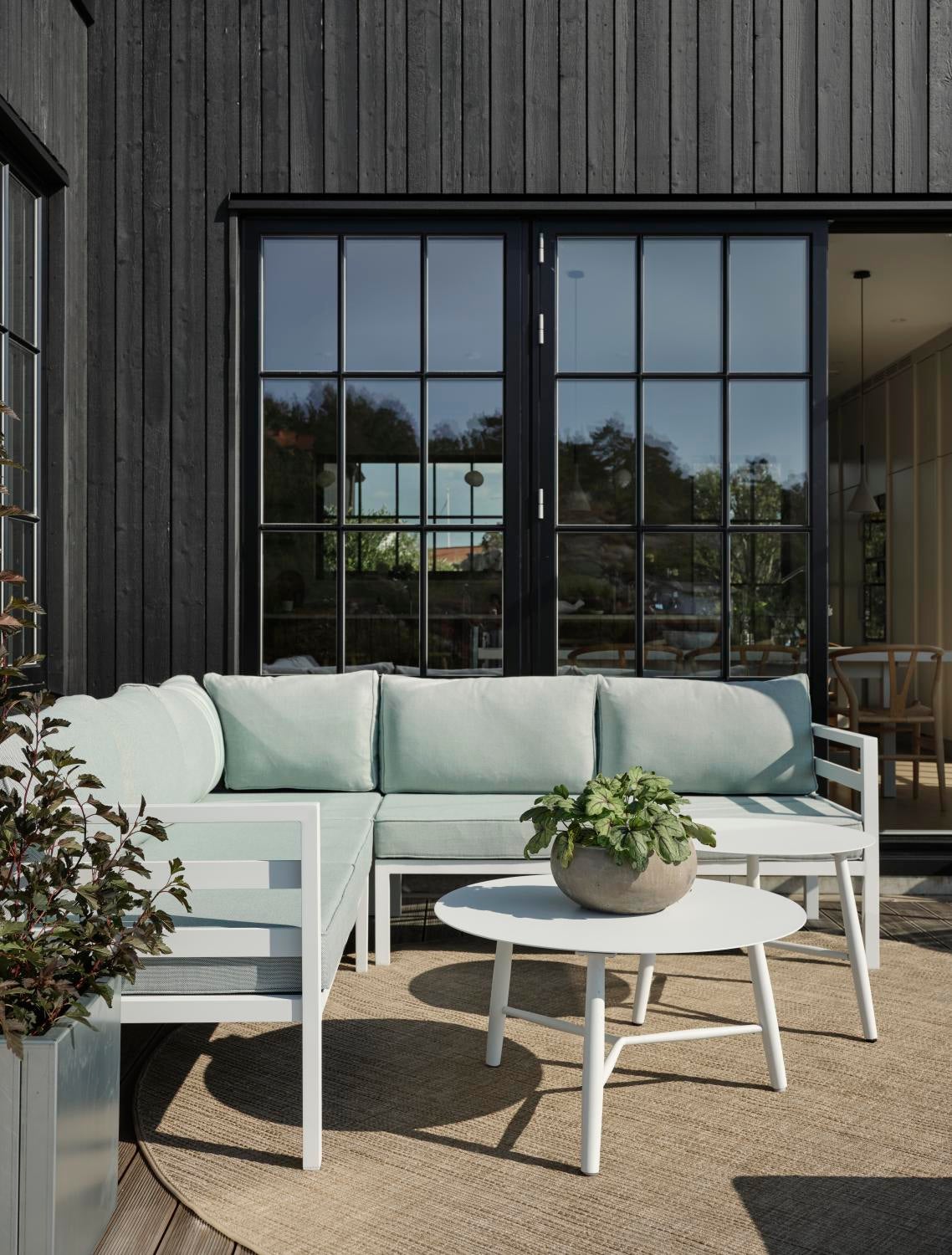 Vannes table salon Blanc