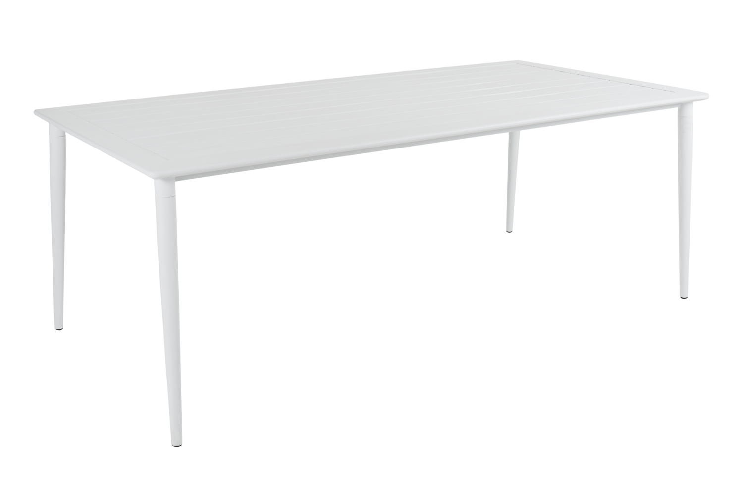 Nimes table à manger Blanc