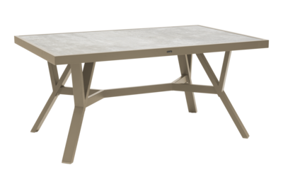 Samvaro High table salon Khaki/sable
