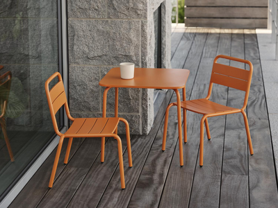 Nera table enfant Orange