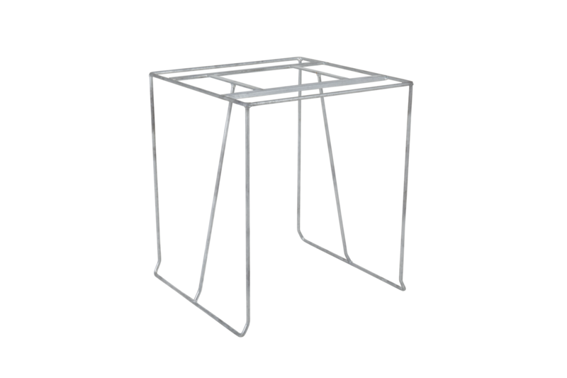 Sinarp pieds de table Galvanisé