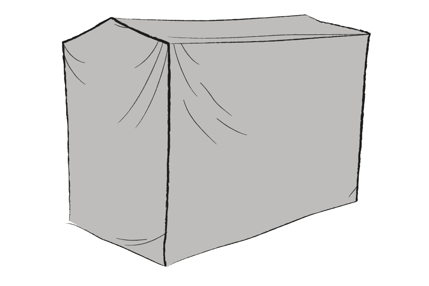 Cover balancelle Grey-Waterrepellant