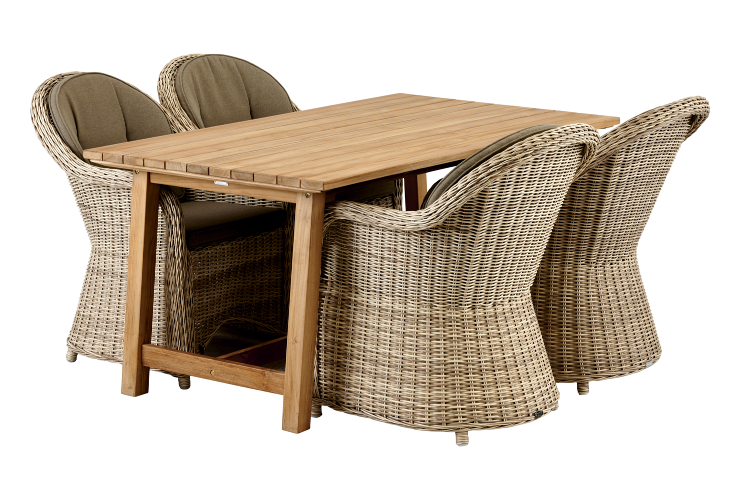 Paulina fauteuil Beige/beige