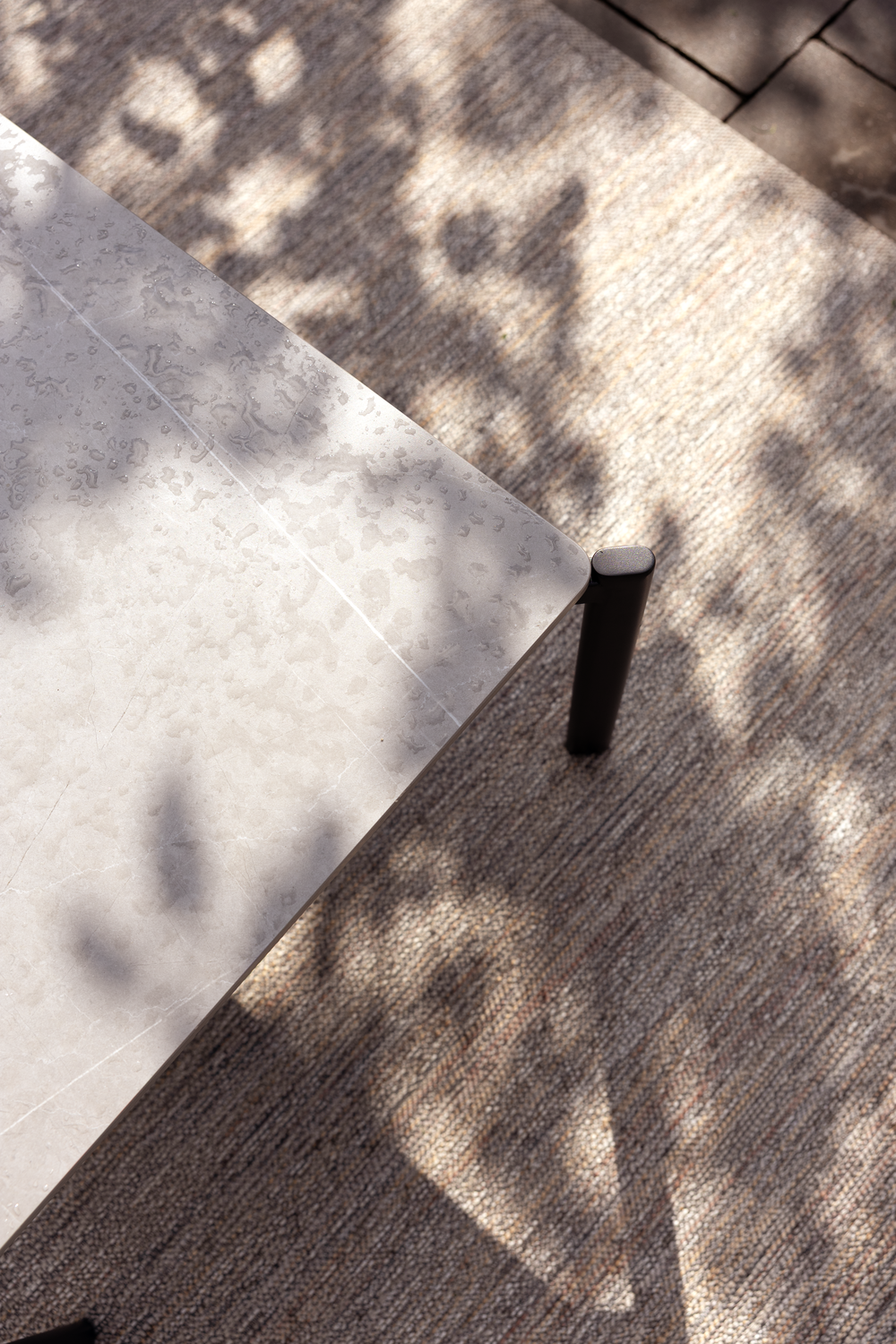 Hallavara table salon Noir/gris