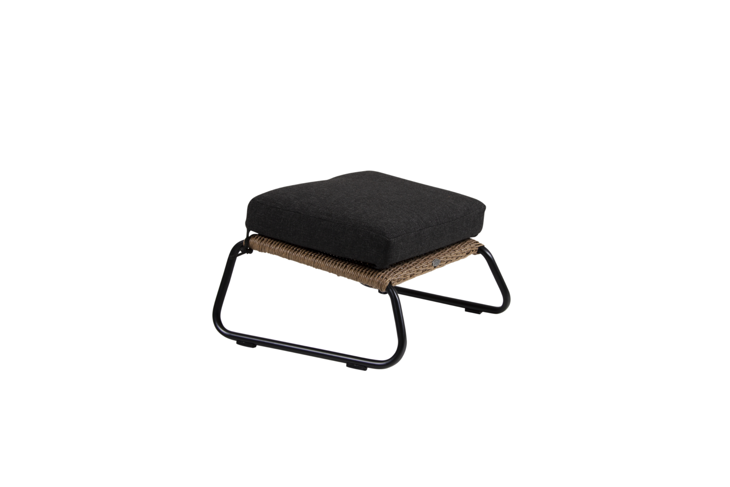 Midway repose-pieds Couleur naturelle/noir