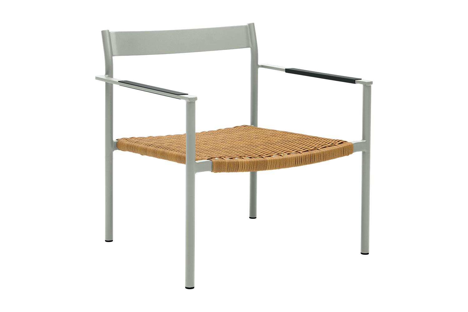 DK fauteuil lounge Light Grey/Natur