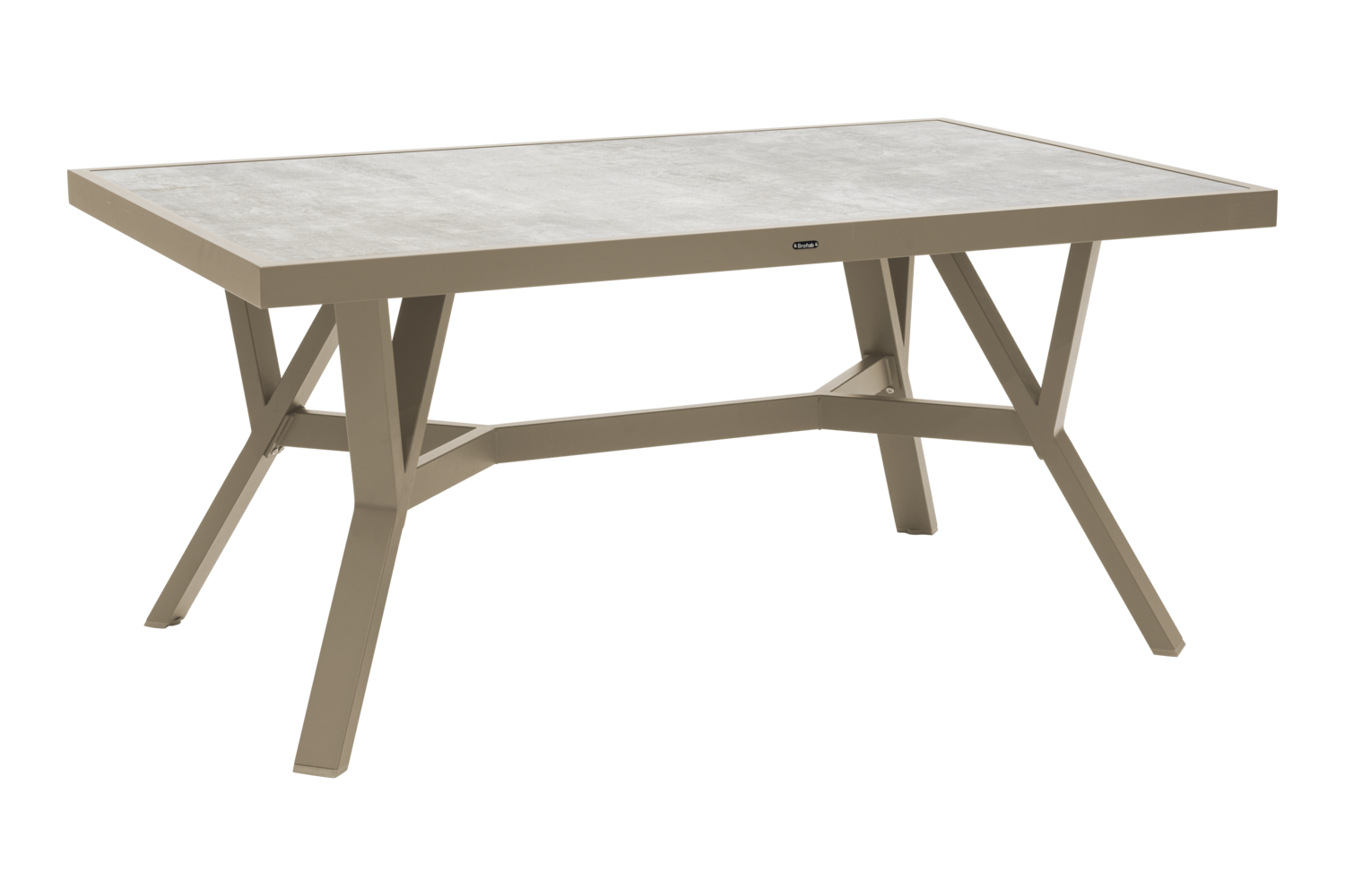 Samvaro High table salon Khaki/Sand