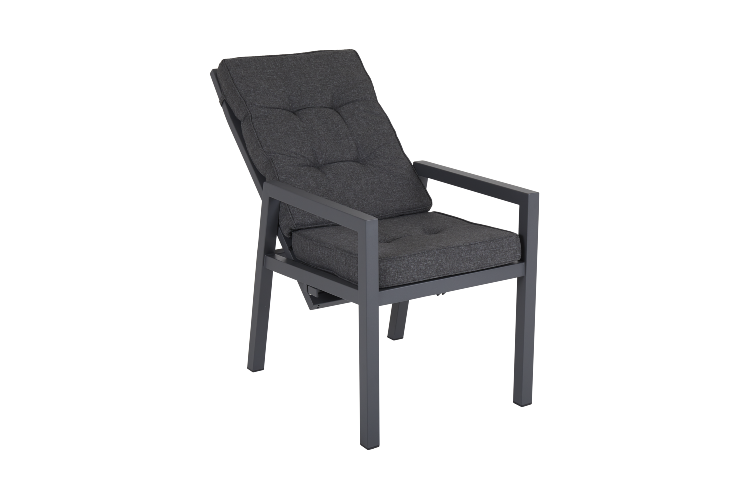 Newfort fauteuil avec dossier réglable Anthracite/Noir