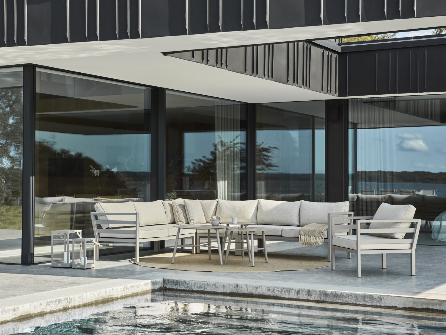 Weldon salon de jardin Khaki/Sand